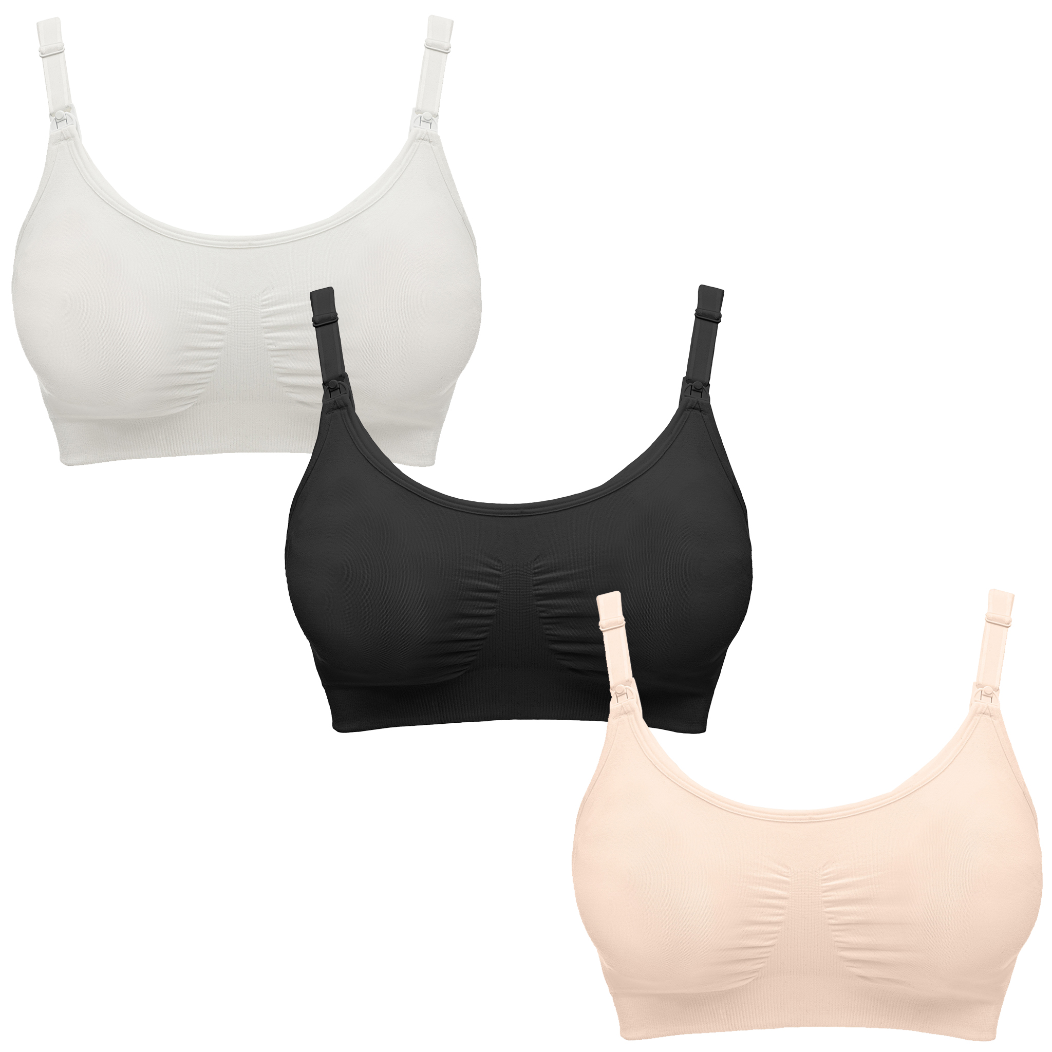 MEDELA podprsenka 3v1 pro kojení a odsávaní, černá XL - Nursing Bra